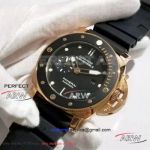 Perfect Panerai Submersible Rose Gold Watch PAM 684 Replica